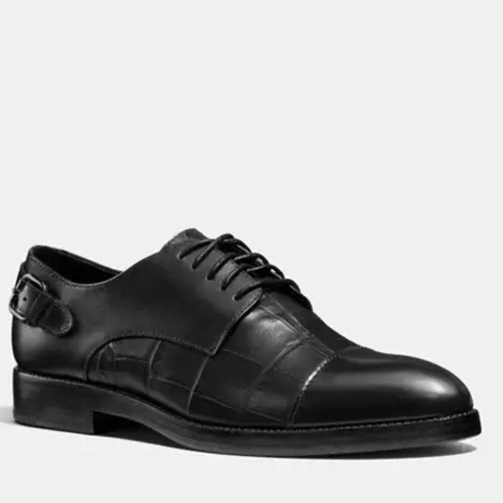 COACH Waverly Patchwork Oxford Shoes NIB Size 6